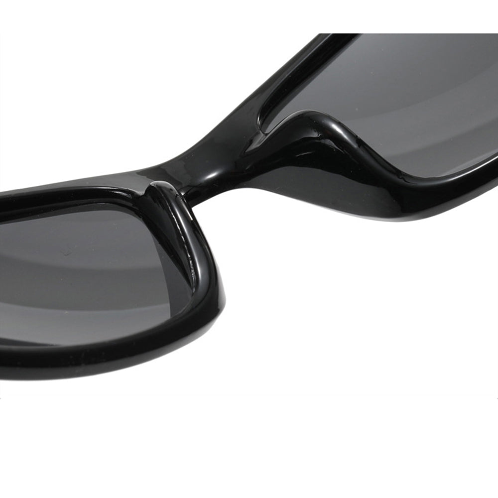 Gafas de Ciclismo Unisex Techsuit 9937, Negras Azules Amarillas