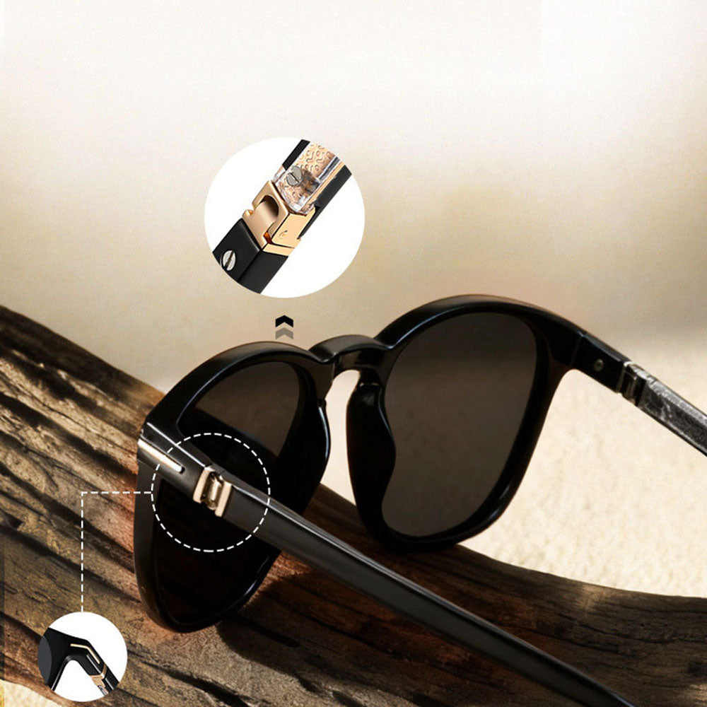 Gafas de Sol para Hombre Techsuit 31235, Polarizadas, Negras