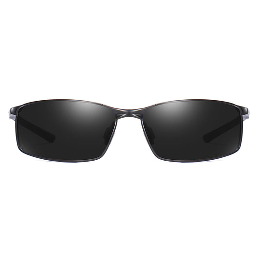 Gafas de Sol para Hombre Techsuit 559, Polarizadas, Protección UV, Negras