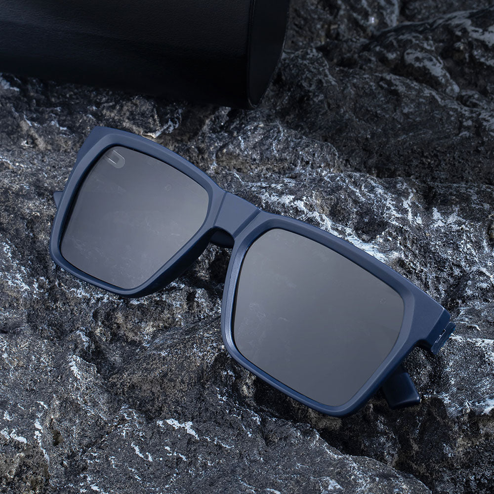 Gafas de Sol para Hombre Techsuit 8500, Polarizadas, Protección UV, Marrón