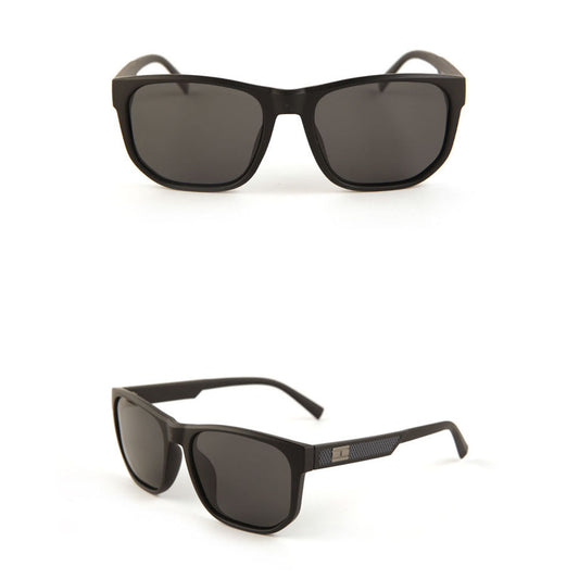 Gafas de Sol para Hombre Techsuit 8502, Polarizadas, Protección UV, Negras