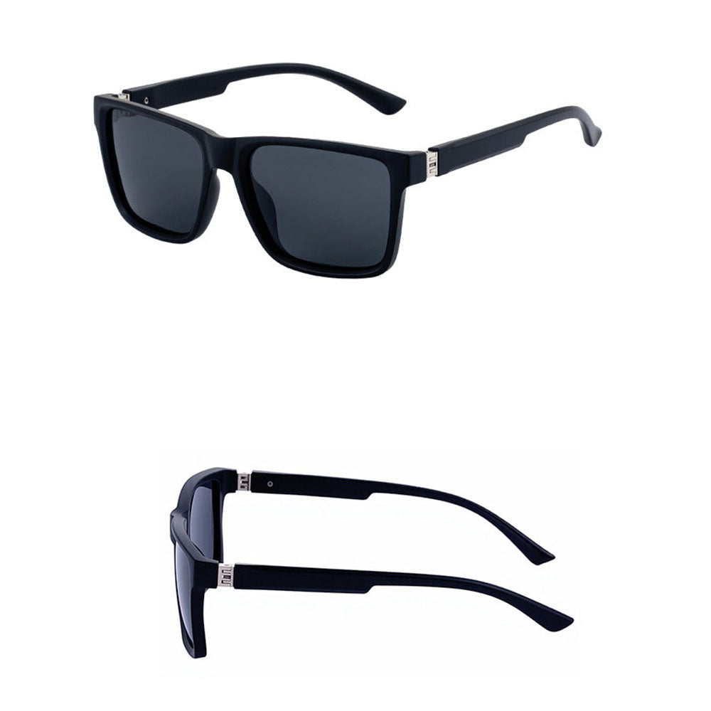 Gafas de Sol para Hombre Techsuit 8506, Polarizadas, Protección UV, Gris Mate