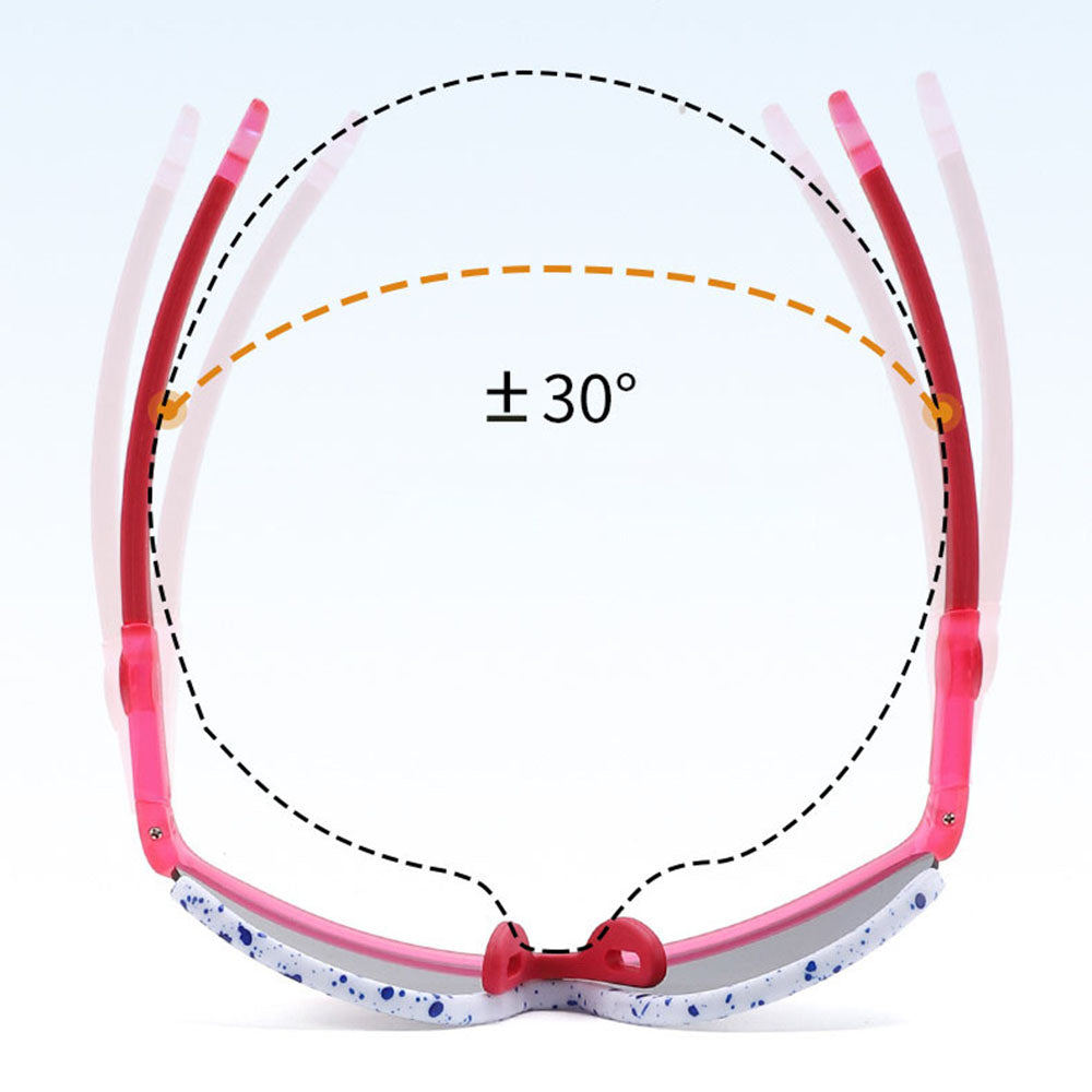 Gafas de Sol para Niños Techsuit 2025, Polarizadas, Protección UV, Amarillas