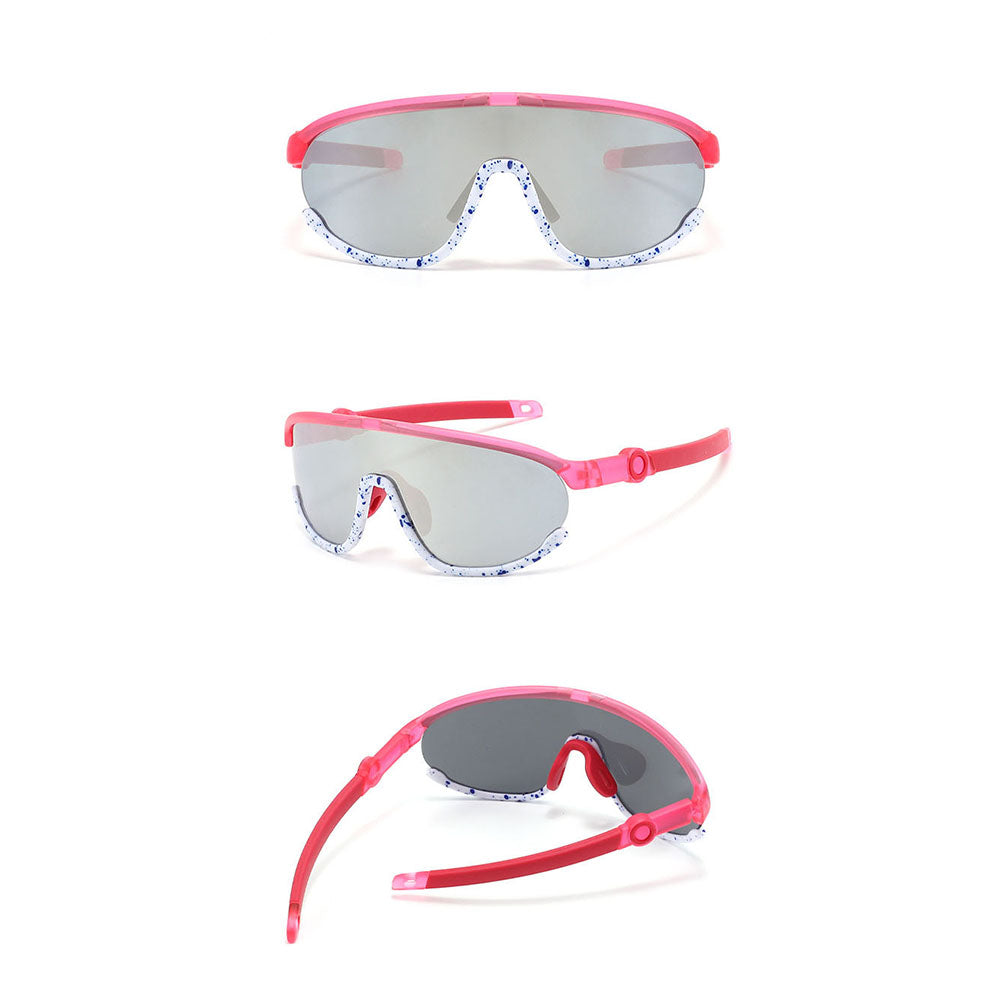 Gafas de Sol para Niños Techsuit 2025, Polarizadas, Protección UV, Rosa