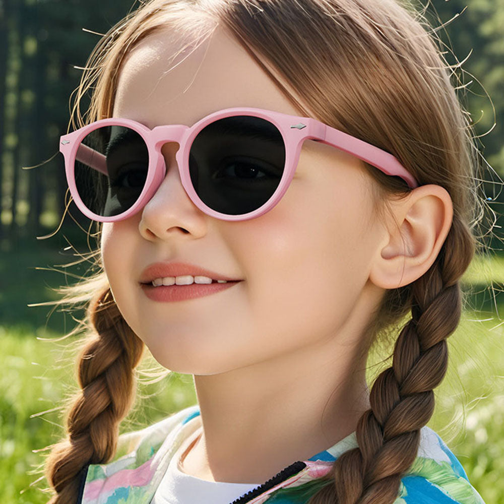 Gafas de Sol para Niños Techsuit 602, Polarizadas, Protección UV, Beige