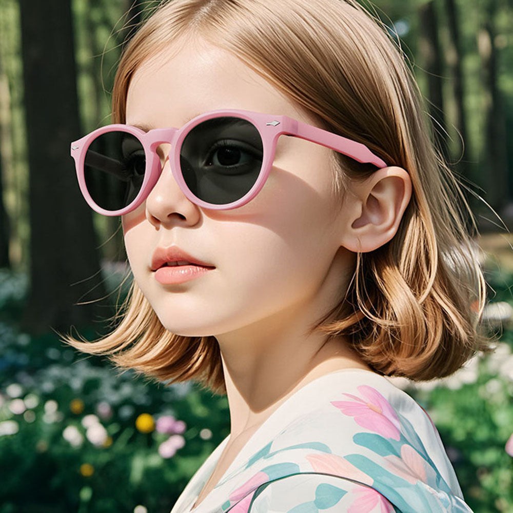 Gafas de Sol para Niños Techsuit 602, Polarizadas, Protección UV, Beige