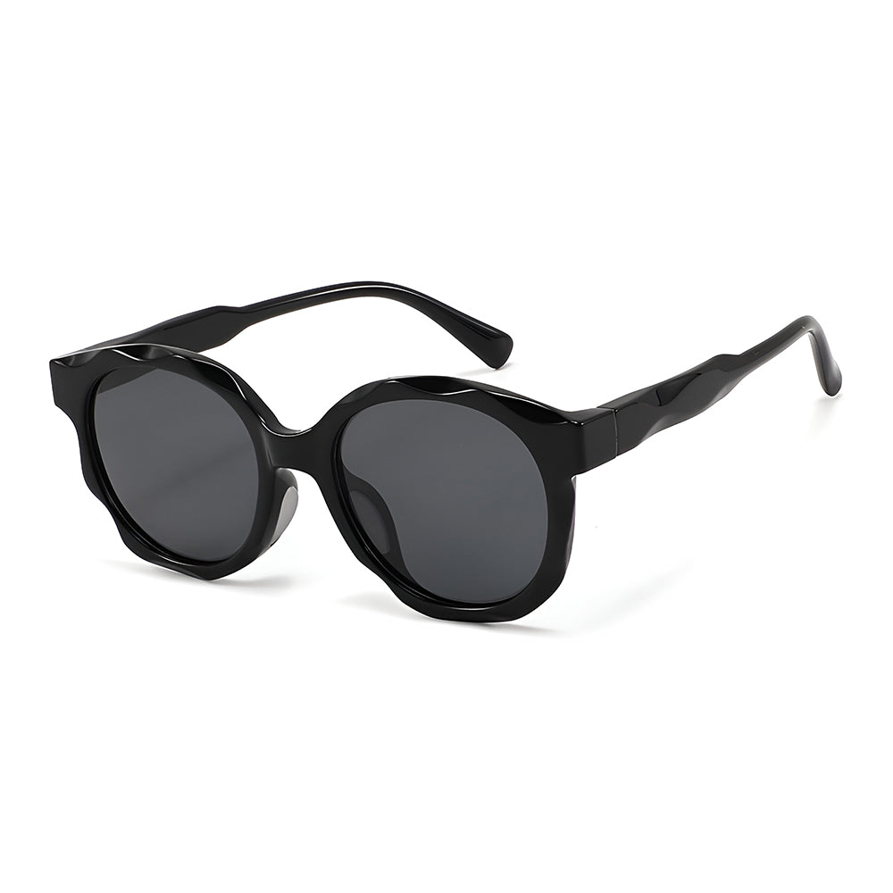 Gafas de Sol para Niños Techsuit 627, Polarizadas, Protección UV, Negras