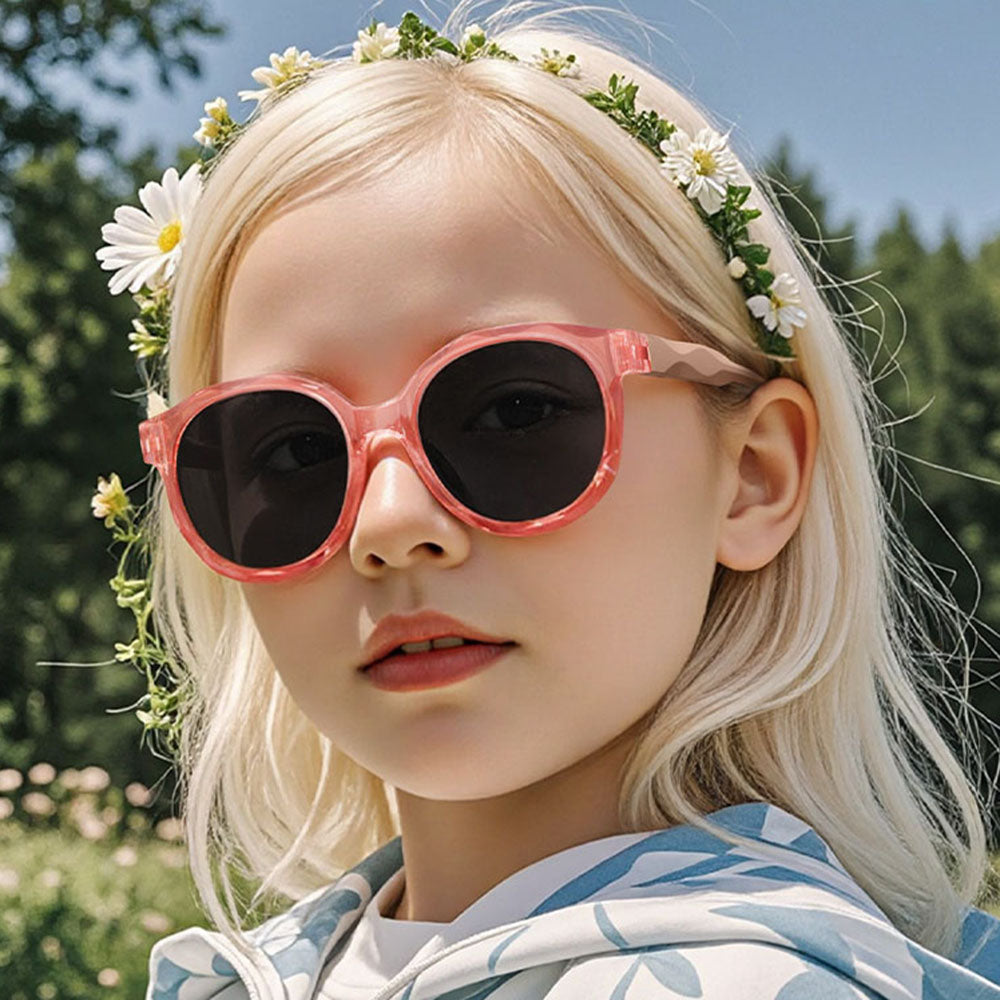 Gafas de Sol para Niños Techsuit 627, Polarizadas, Protección UV, Negras