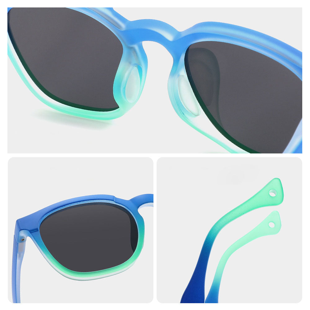 Gafas de Sol para Niños Techsuit 691, Polarizadas, Protección UV, Morado