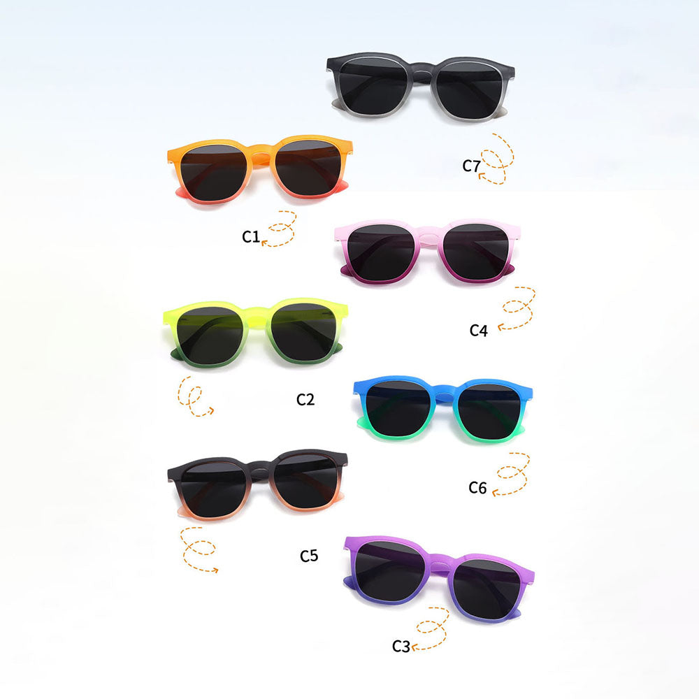 Gafas de Sol para Niños Techsuit 691, Polarizadas, Protección UV, Morado