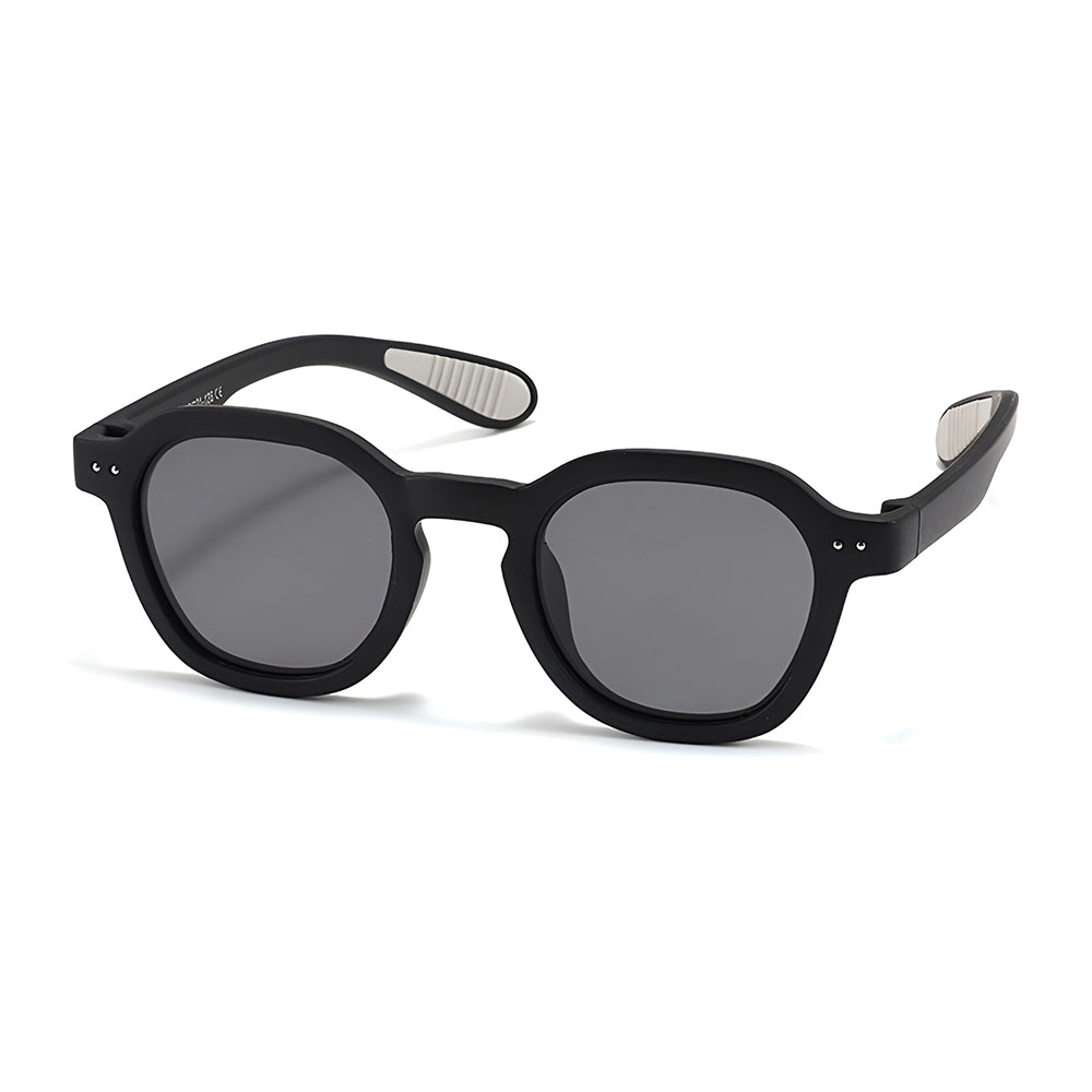 Gafas de Sol para Niños Techsuit 8447, Polarizadas, Protección UV, Negras