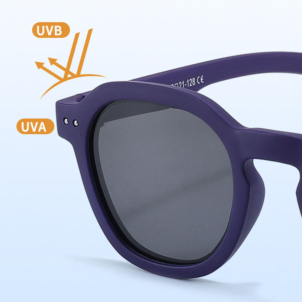 Gafas de Sol para Niños Techsuit 8447, Polarizadas, Protección UV, Negras