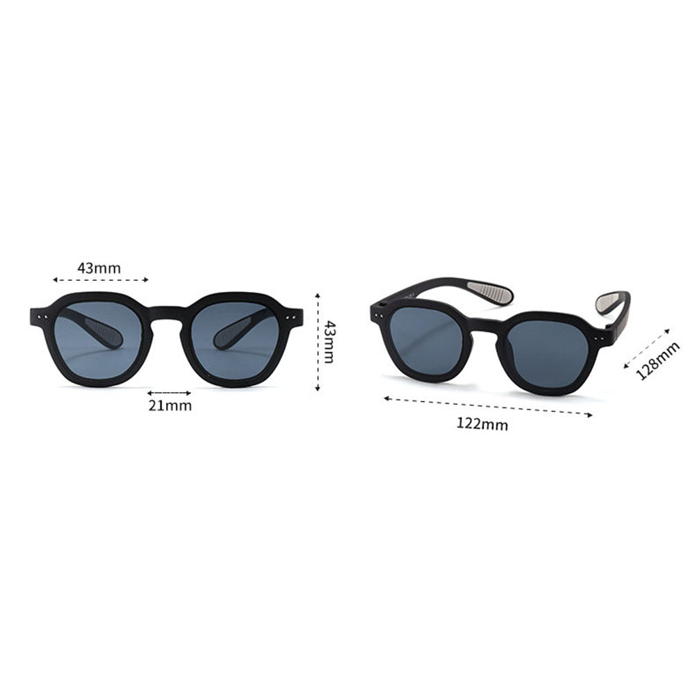 Gafas de Sol para Niños Techsuit 8447, Polarizadas, Protección UV, Negras
