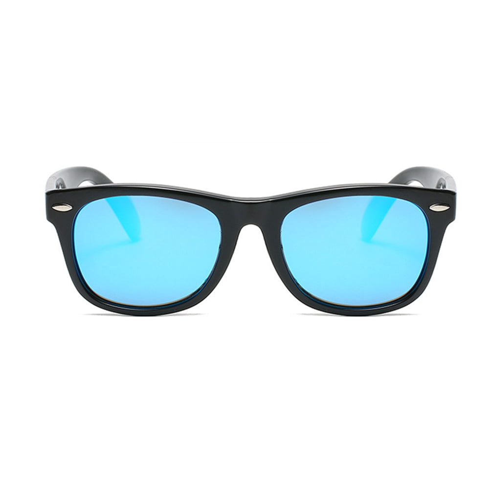 Gafas de Sol para Niños Techsuit D802, Polarizadas, Protección UV, Rojas Negras Verdes