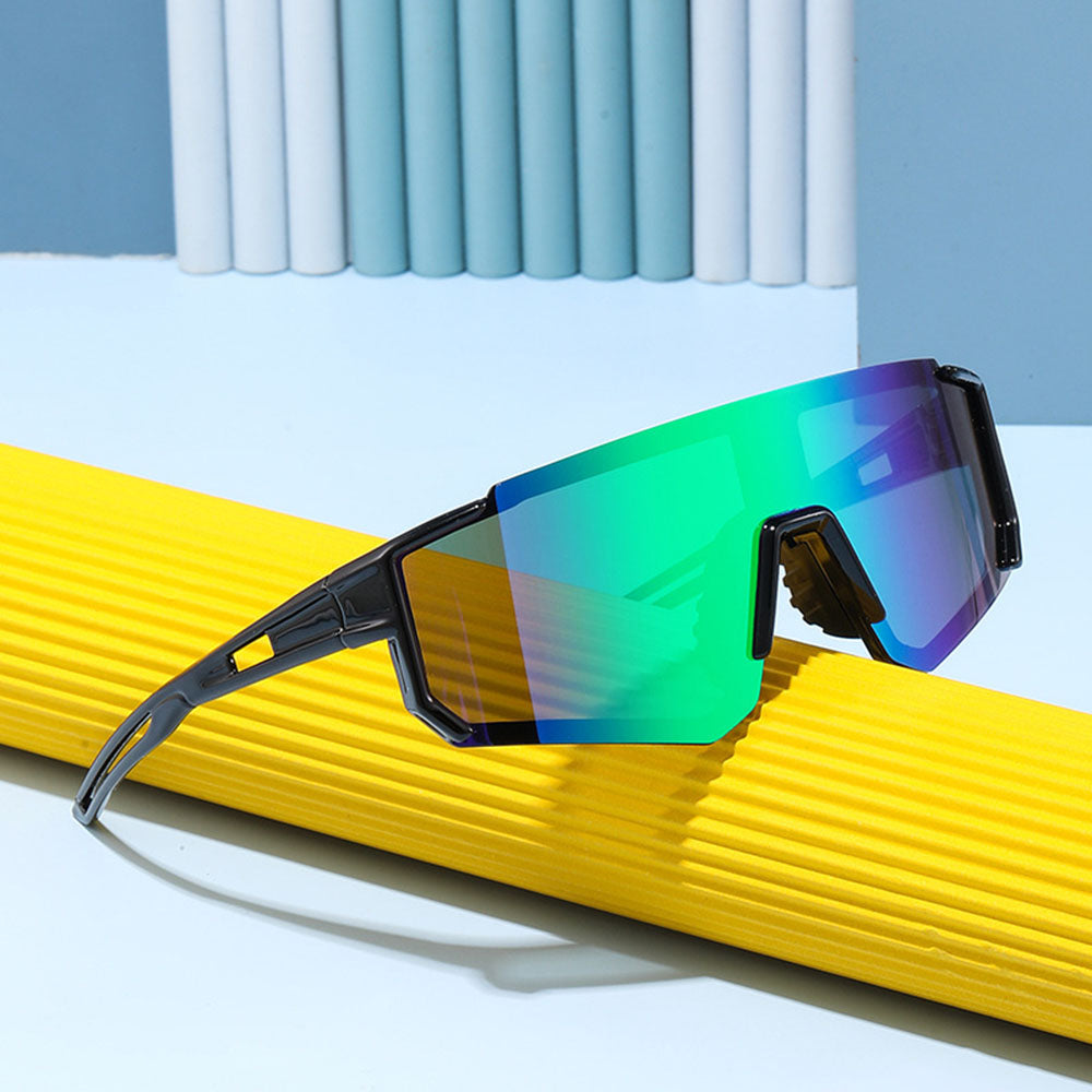 Gafas de Sol para Niños Techsuit R601, Polarizadas, Protección UV, Negras Verdes