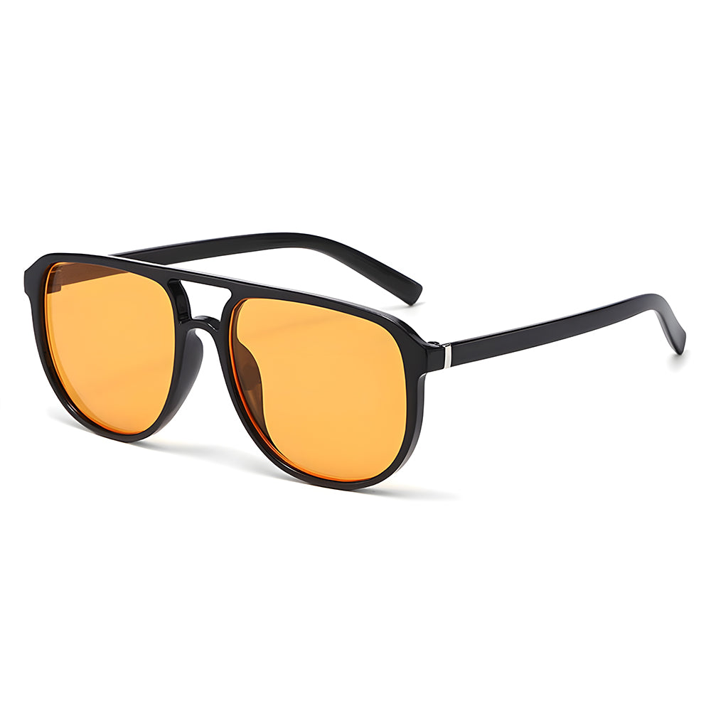 Gafas de Sol Mujer Techsuit 18266, Negras Naranjas