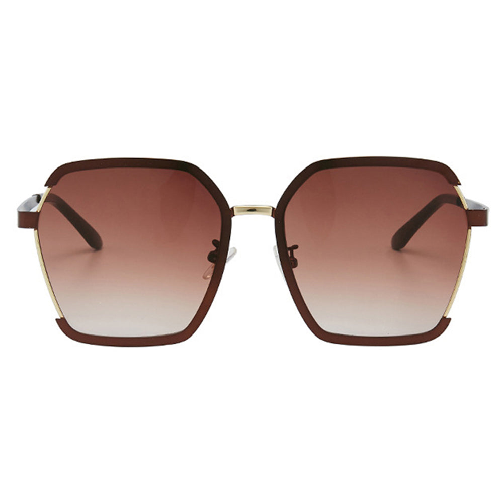 Gafas de Sol Mujer Techsuit 191, Polarizadas, Protección UV, Marrón