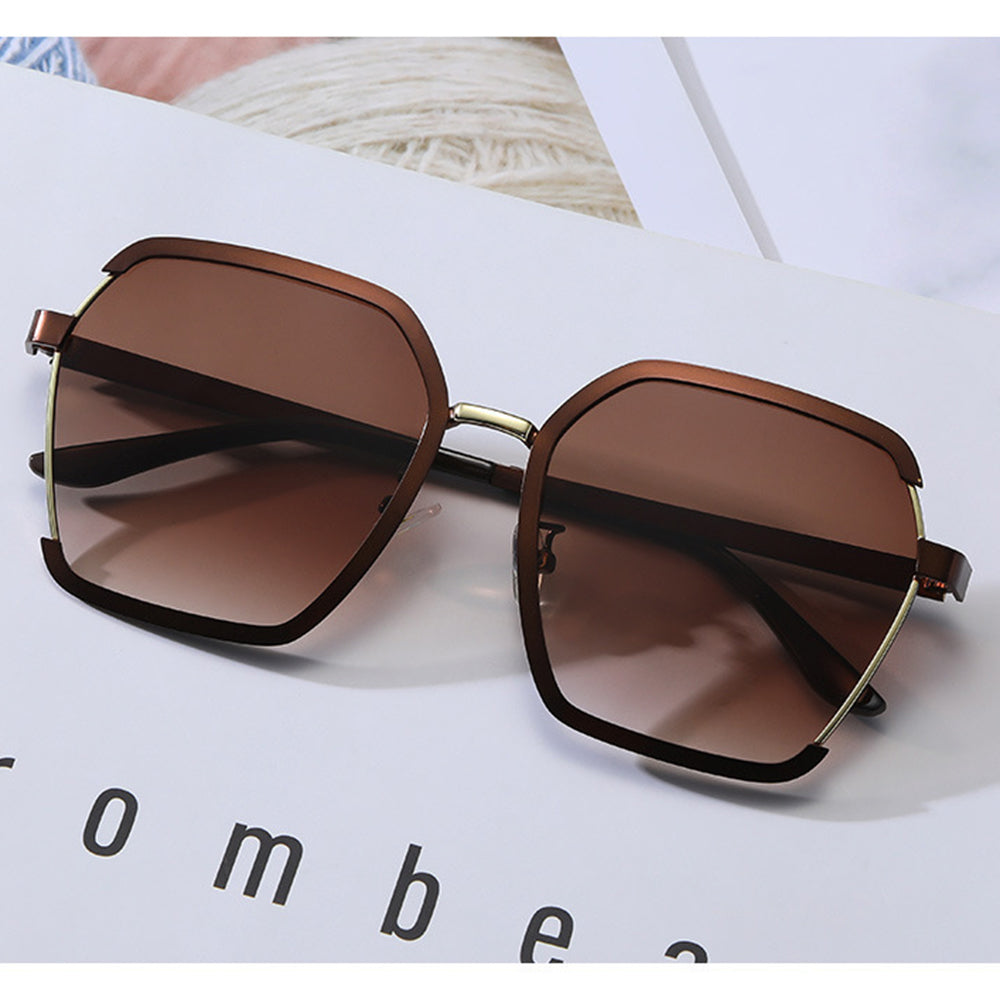 Gafas de Sol Mujer Techsuit 191, Polarizadas, Protección UV, Marrón