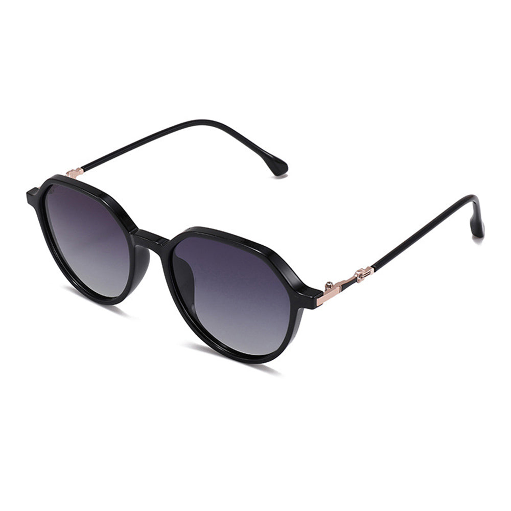 Gafas de Sol Mujer Techsuit 2203, Polarizadas, Protección UV, Negro Gris