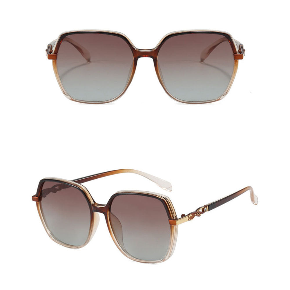 Gafas de Sol Mujer Techsuit 5223, Polarizadas, Protección UV, Marrón