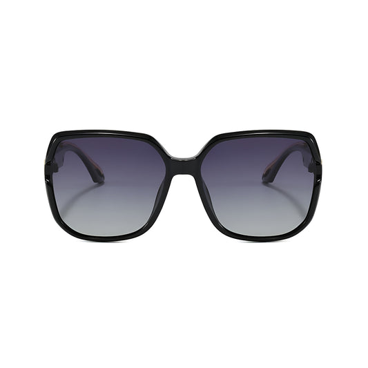 Gafas de Sol Mujer Techsuit 5228, Polarizadas, Negro Dorado