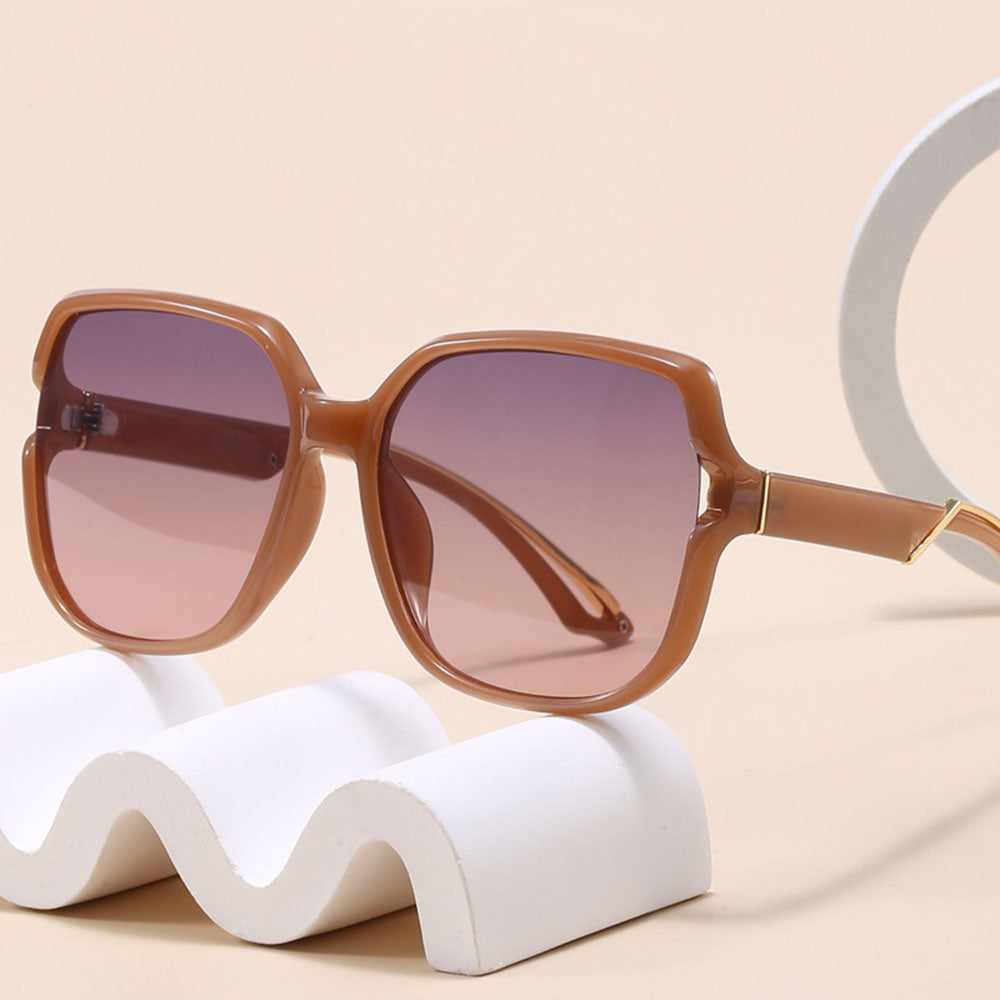 Gafas de Sol Mujer Techsuit 5228, Polarizadas, Negro Dorado