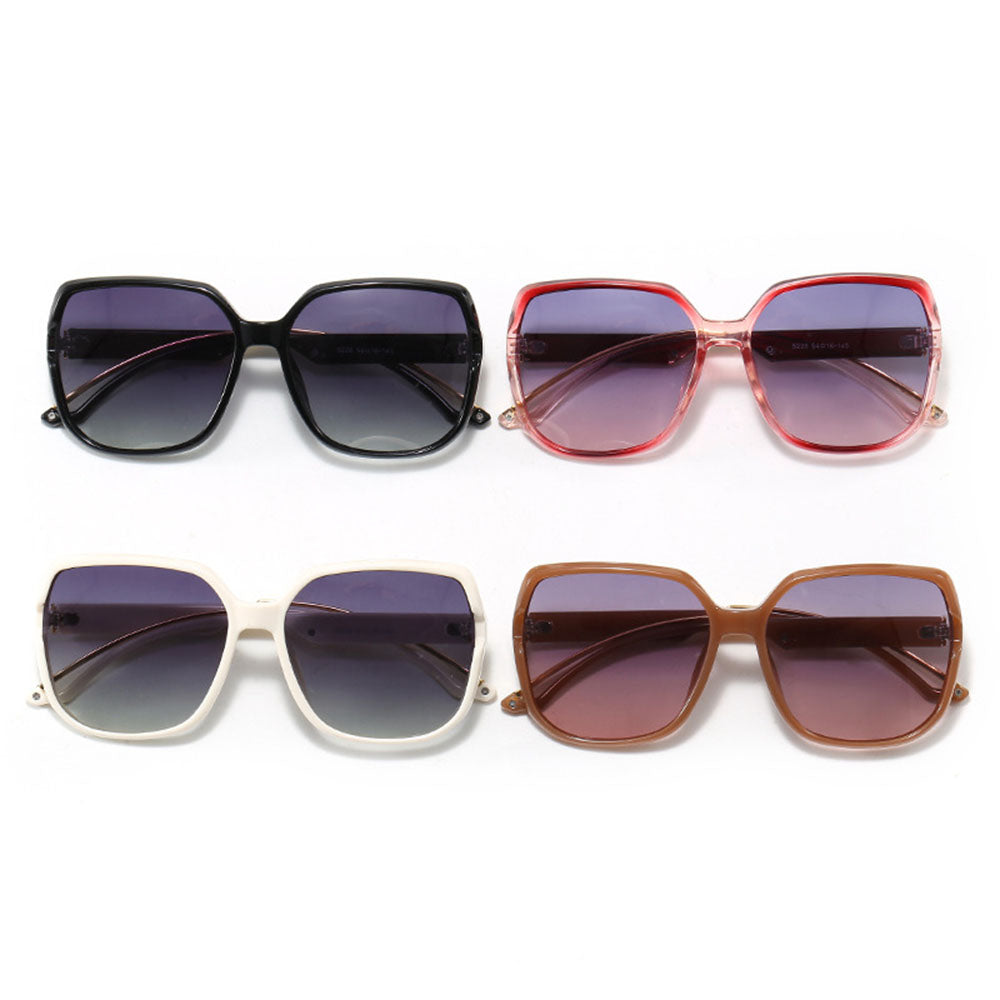 Gafas de Sol Mujer Techsuit 5228, Polarizadas, Negro Dorado
