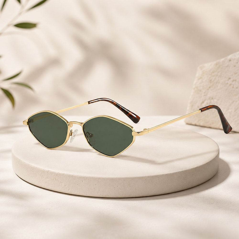 Gafas de Sol Mujer Techsuit 6206, Dorado Negro
