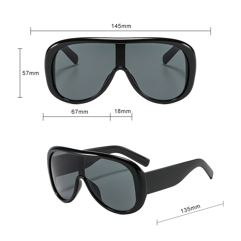 Gafas de Sol Mujer Techsuit 89337, Negras