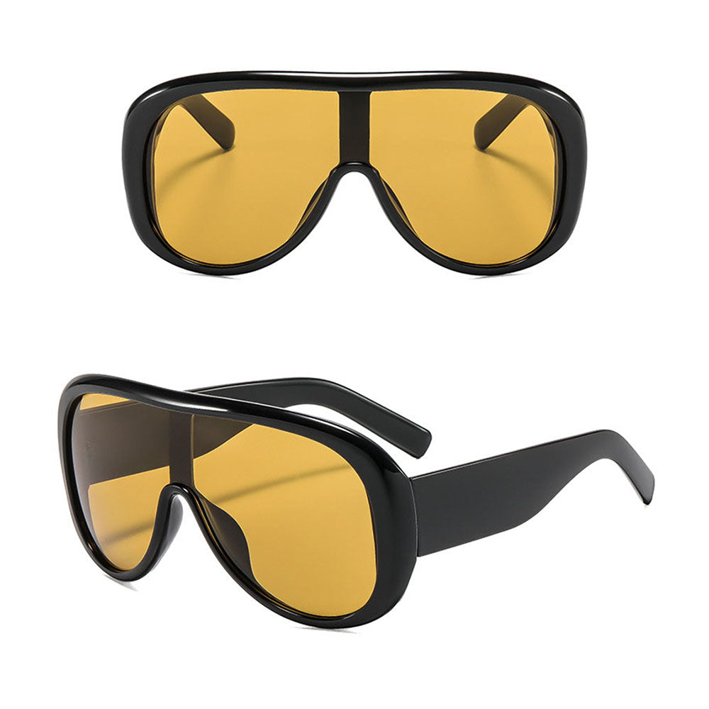 Gafas de Sol Mujer Techsuit 89337, Negro Amarillo