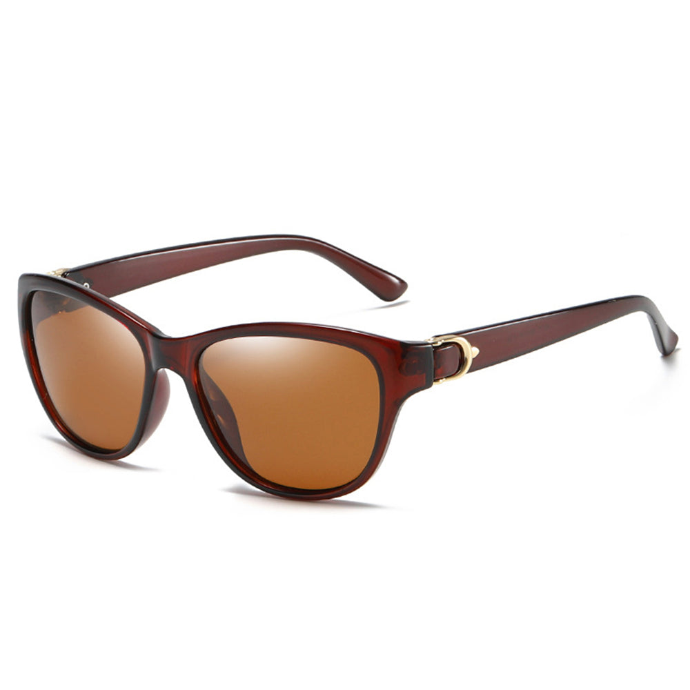 Gafas de Sol Mujer Techsuit A572, Polarizadas, Protección UV, Marrón