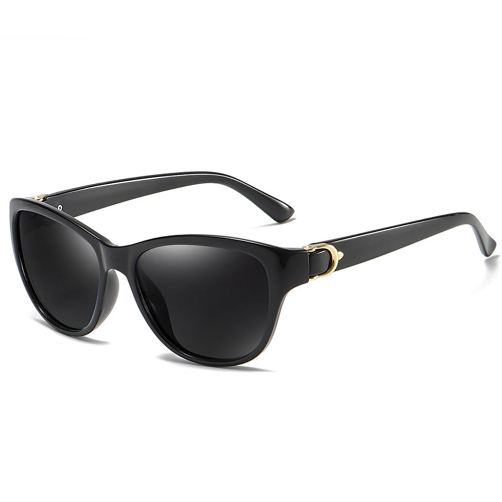 Gafas de Sol Mujer Techsuit A572, Polarizadas, Protección UV, Negro Gris
