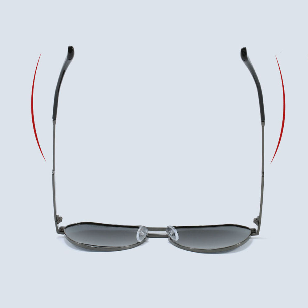 Gafas de Sol Unisex Techsuit 8622, Polarizadas, Protección UV, Gris Oscuro