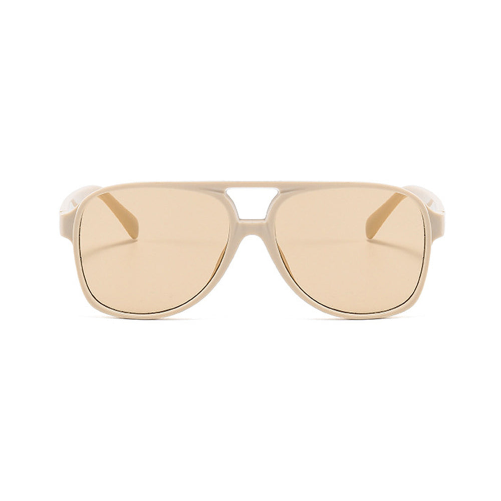 Gafas de Sol Unisex Techsuit 98061, Protección UV, Beige Marrón