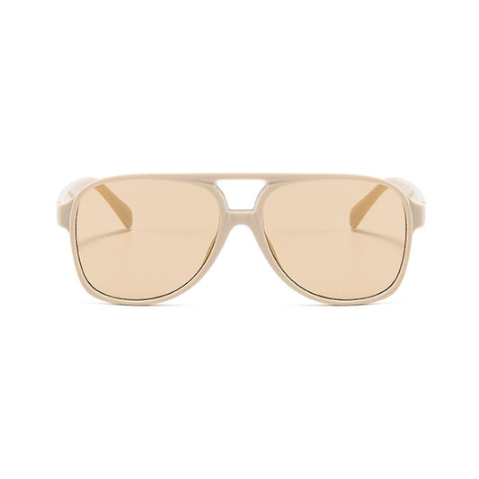 Gafas de Sol Unisex Techsuit 98061, Protección UV, Beige Marrón