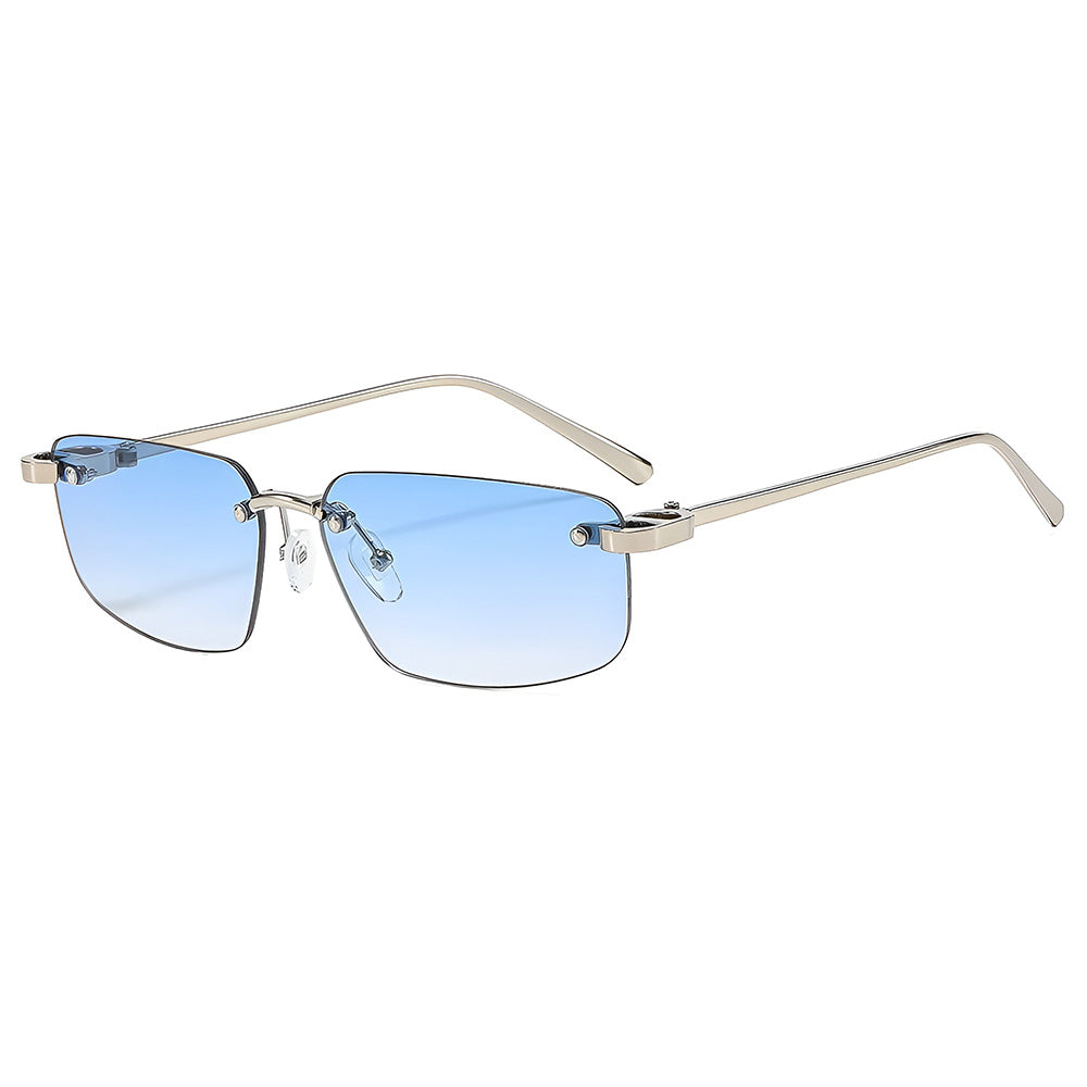 Gafas de Sol Unisex Techsuit S098, Plateadas Azul