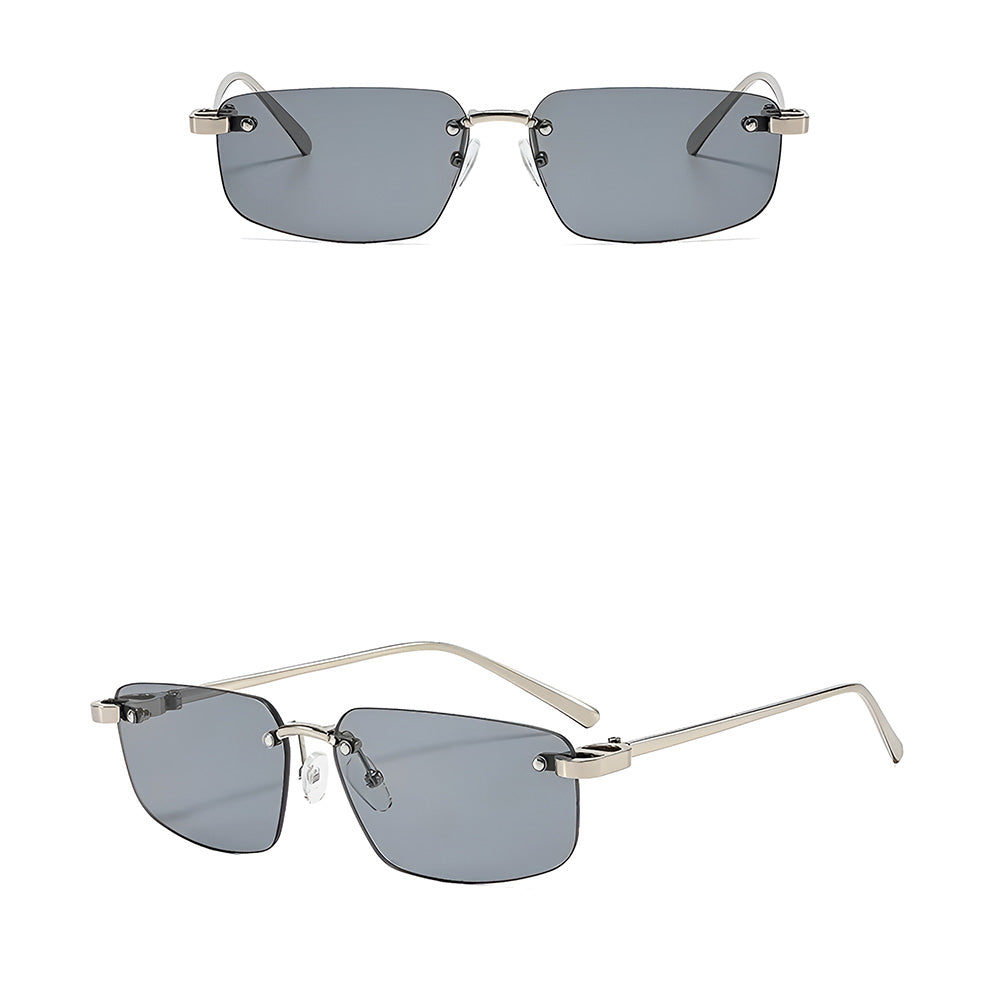 Gafas de Sol Unisex Techsuit S098, Plateadas Grises