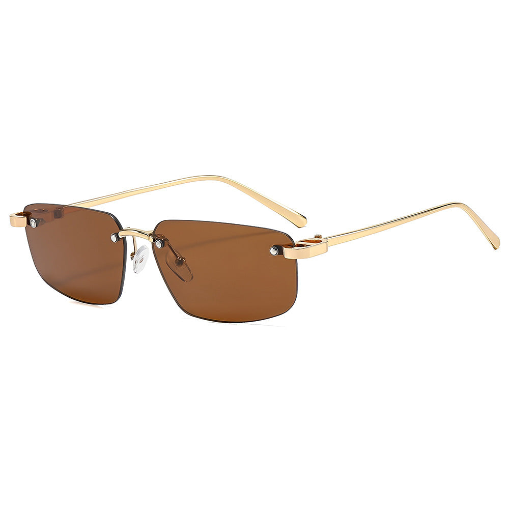 Gafas de Sol Unisex Techsuit S098, Dorado Marrón
