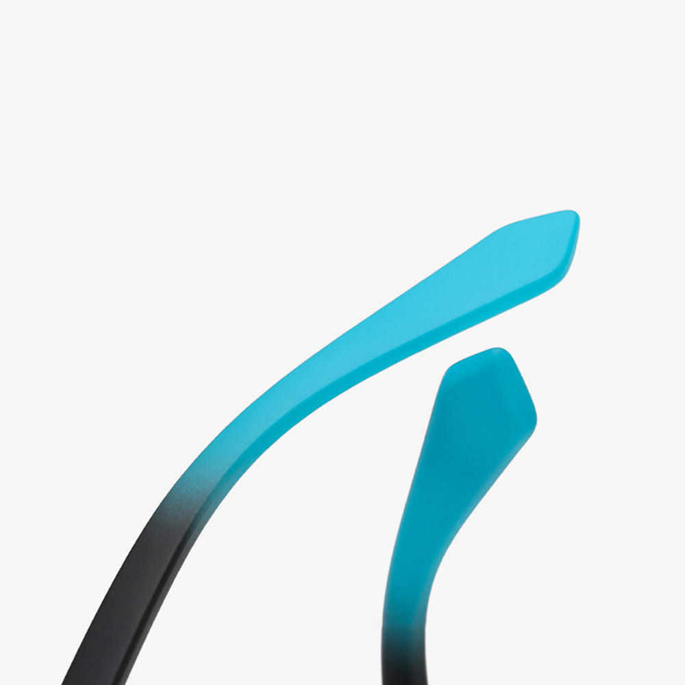 Gafas de Sol Unisex Techsuit TR7545, Polarizadas, Protección UV, Negras Azules Verdes