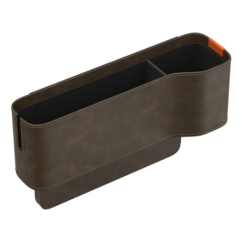 Organizador de Auto Baseus OrganizeFun para el espacio entre la consola y el asiento, Marrón C20256502001-00