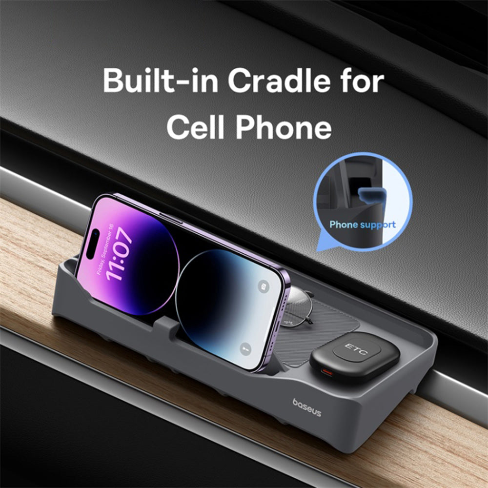 Organizador Auto con lector de tarjeta ETC Baseus T-Space para coche Tesla C20251301811-00