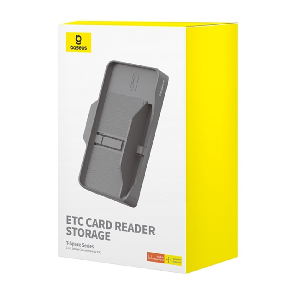 Organizador Auto con lector de tarjeta ETC Baseus T-Space para coche Tesla C20251301811-00