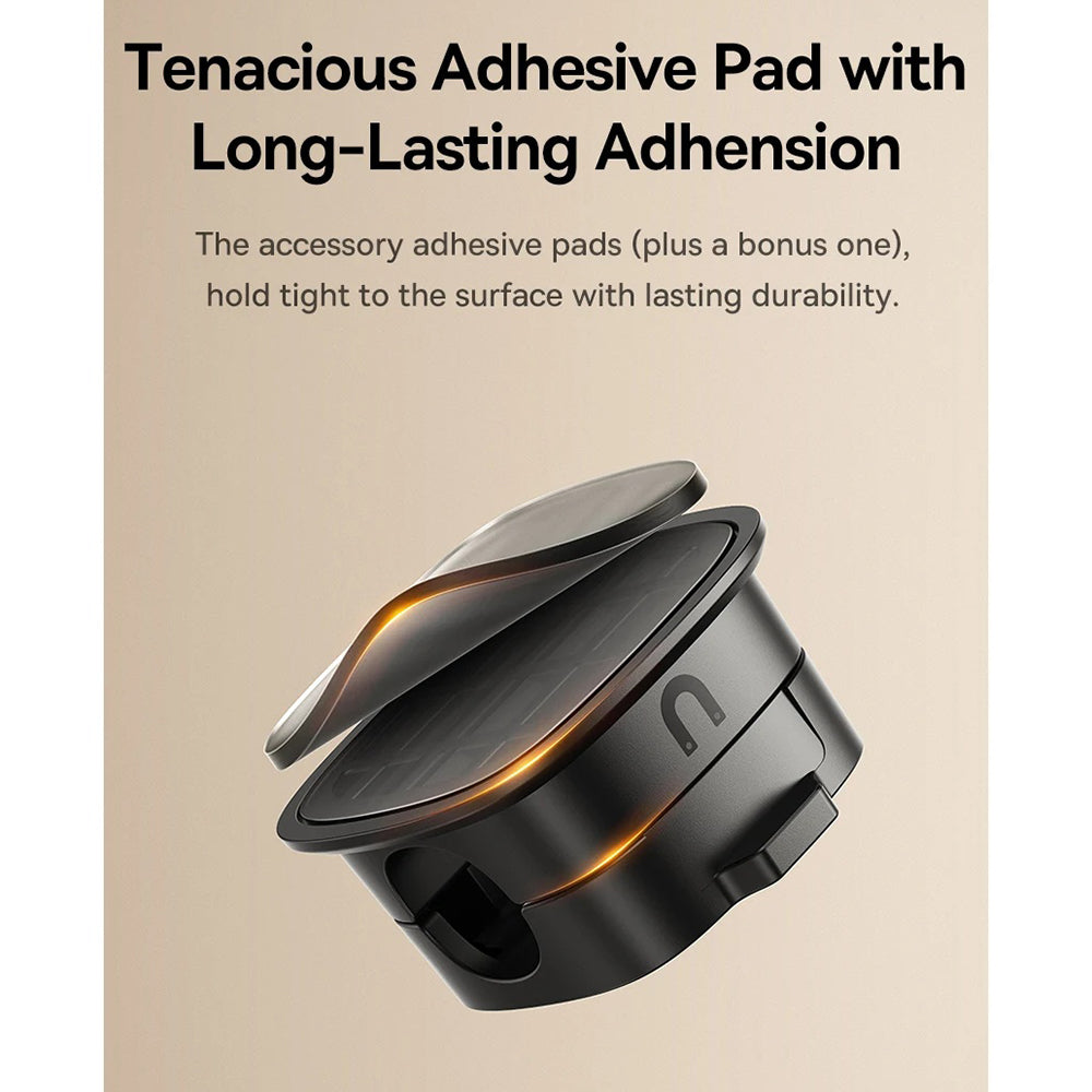 Organizador de Cables Baseus Lite Magnético, Set 3 Piezas, Blanco B01331106211-00