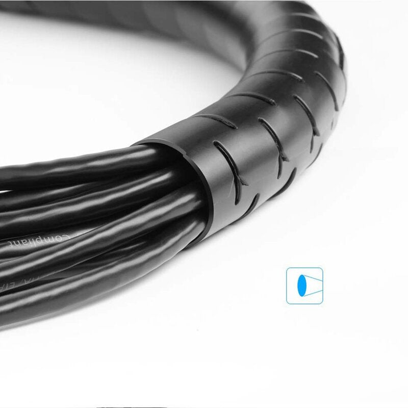 Organizador de Cables UGREEN LP121, 25mm, 3m, Negro