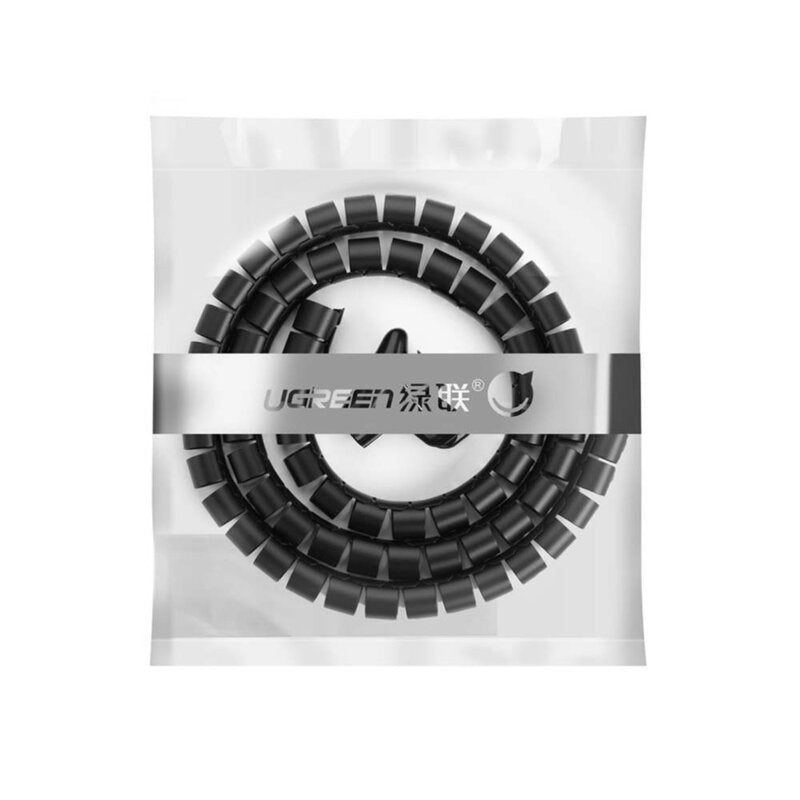 Organizador de Cables UGREEN LP121, 25mm, 3m, Negro