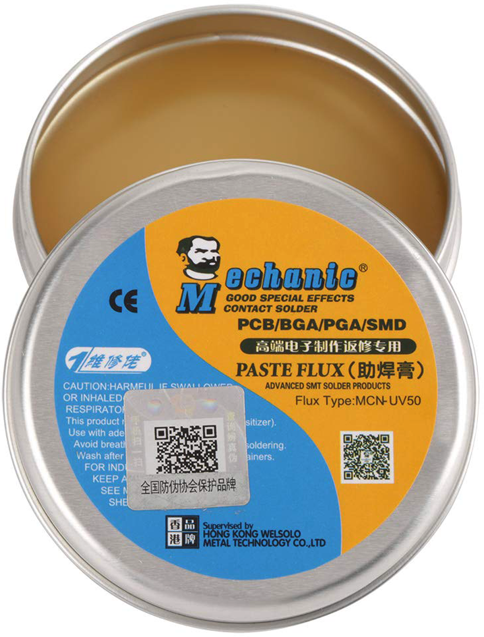 Flux Pasta Mecánica MCN-UV50, 60g