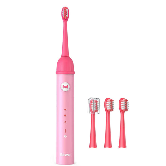 Cepillo de Dientes Eléctrico Bitvae BVK7S Kids, Rosa