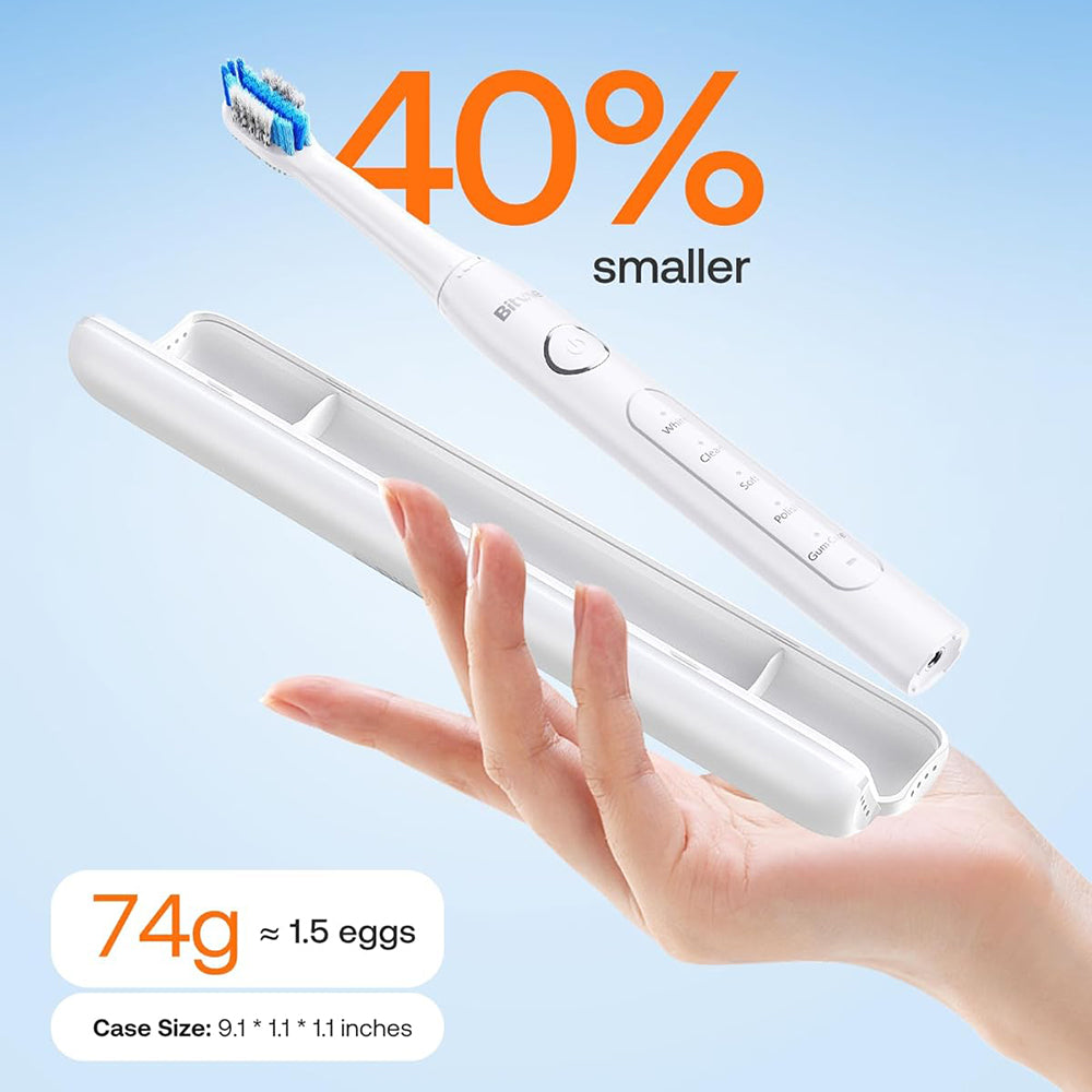 Cepillo de Dientes Eléctrico Bitvae D2, Blanco