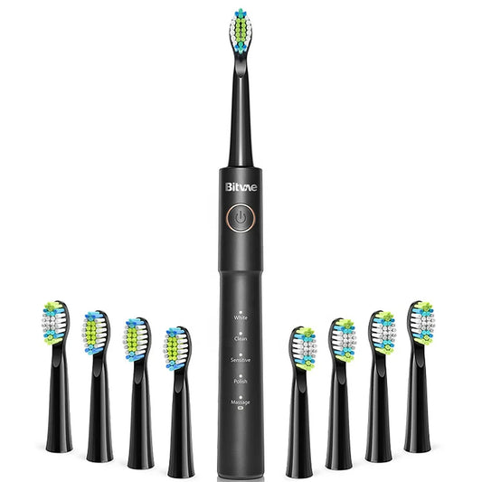 Cepillo de Dientes Eléctrico Bitvae E11, Negro