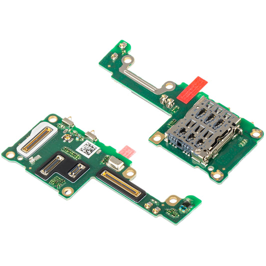 Placa con conector de audio - Micrófono - Módulo lector SIM Realme GT 6T / GT 6, Service Pack 621022000341